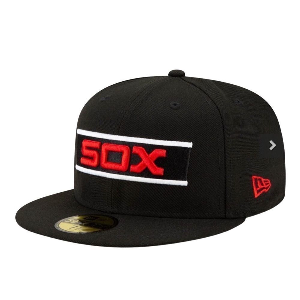 Chicago White Sox Era Blk 1983 MLB All-Star Game Cooperstown 59FIFTY hat